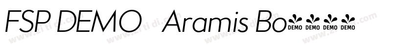 FSP DEMO   Aramis Bo字体转换